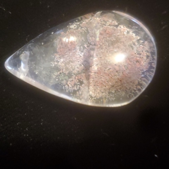 New Pear Shape Phantom Quartz Pendant. - Picture 6 of 9